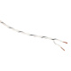 Auto-Connect skręcony kabel głośnikowy OFC 2x0.5 mm², biały, metr bieżący Auto-Connect skręcony kabel głośnikowy OFC 2x0.5 mm², biały, metr bieżący