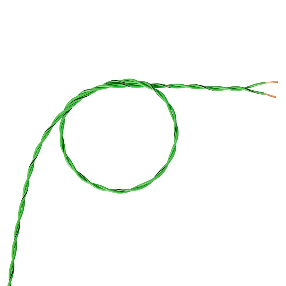 Auto-Connect skręcany kabel głośnikowy 2x0.8mm² zielony, cena za metr