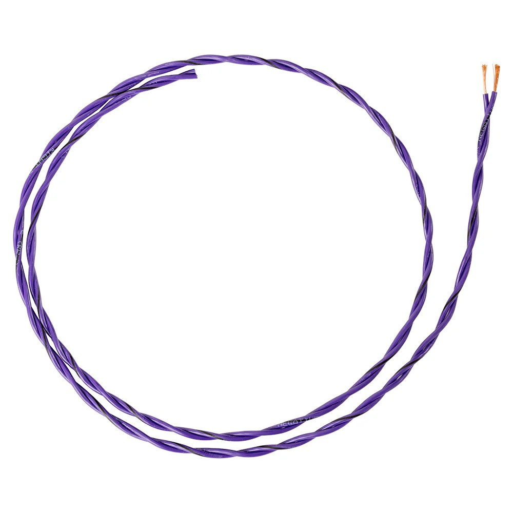 Auto-Connect skręcany kabel głośnikowy 2x0.8mm² fioletowy, cena za metr