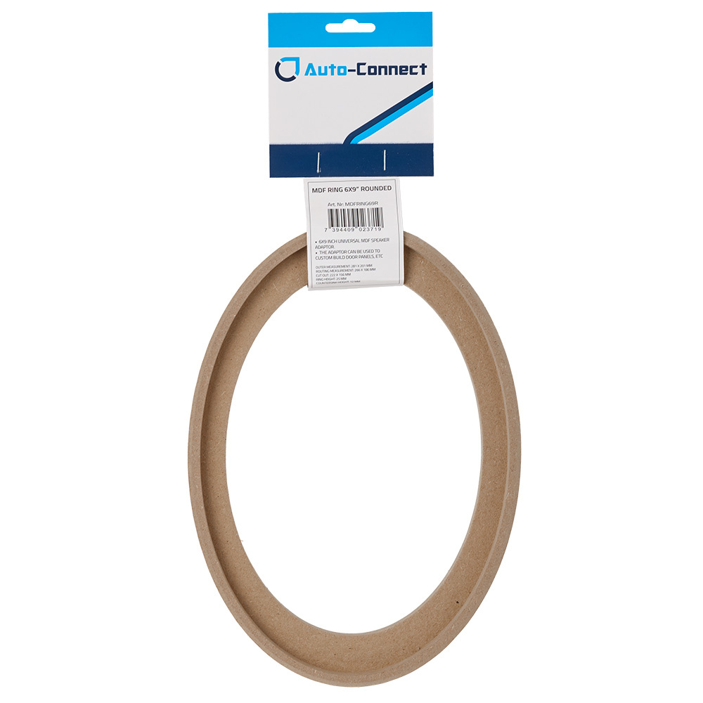 Pierścień MDF, owalny 6x9 cala