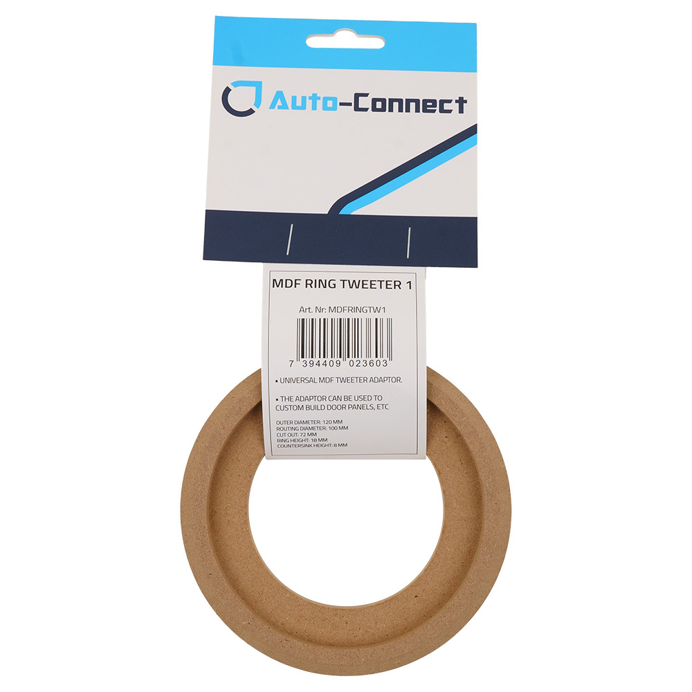 Pierścień MDF do tweetera, 72 mm