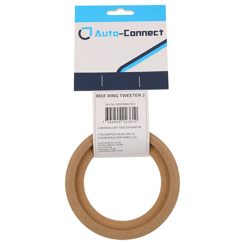 Pierścień MDF do tweetera, 82 mm