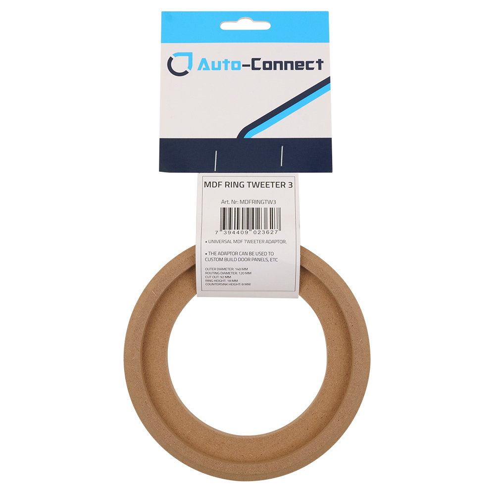 Pierścień MDF do tweetera, 92 mm