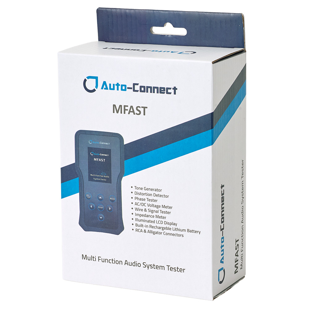 Auto-Connect MFAST, narzędzie do testowania i pomiaru kabli oraz dźwięku
