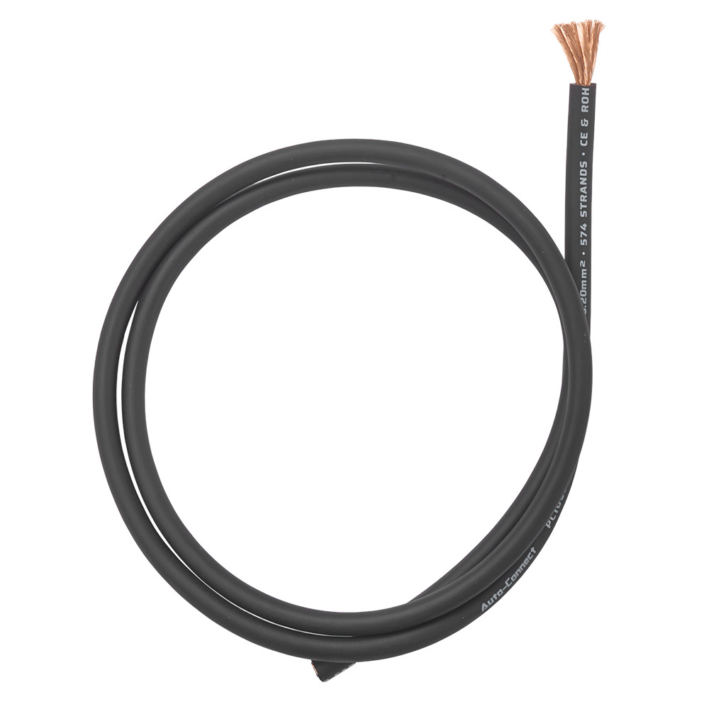 Auto-Connect czarny kabel zasilający CCA 10.2mm², na metry