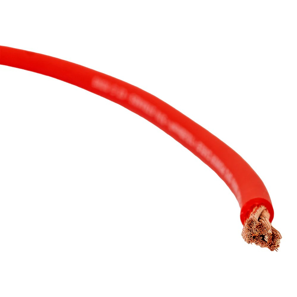 Auto-Connect czerwony kabel zasilający OFC 10.2mm², na metry