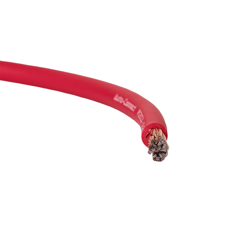 Auto-Connect czerwony kabel zasilający CCA 21.6mm², na metry