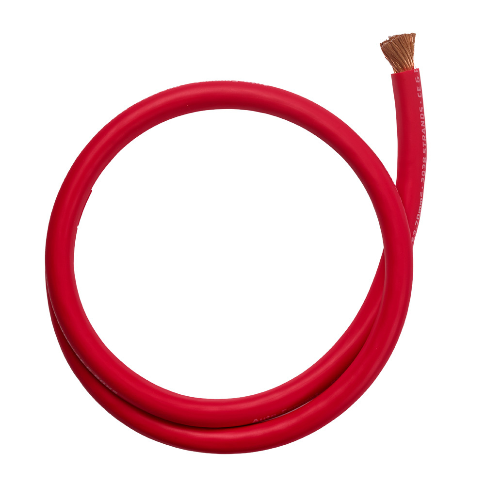 Auto-Connect czerwony kabel zasilający CCA 53,7 mm², na metry