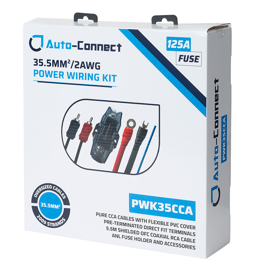 Auto-Connect Pure CCA kabel kit, 35.5mm²