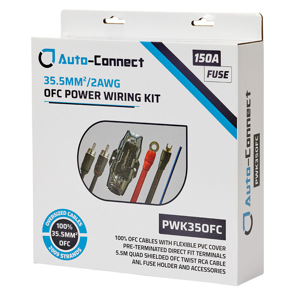 Auto-Connect OFC kabel kit, 35.5mm²
