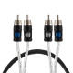 Auto-Connect 2-kanałowy kabel niskopoziomowy 1 metr, Level 3 Auto-Connect 2-kanałowy kabel niskopoziomowy 1 metr, Level 3