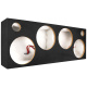 Auto-Connect skrzynia SPL 4x10 cali z otworem na tweeter Auto-Connect skrzynia SPL 4x10 cali z otworem na tweeter