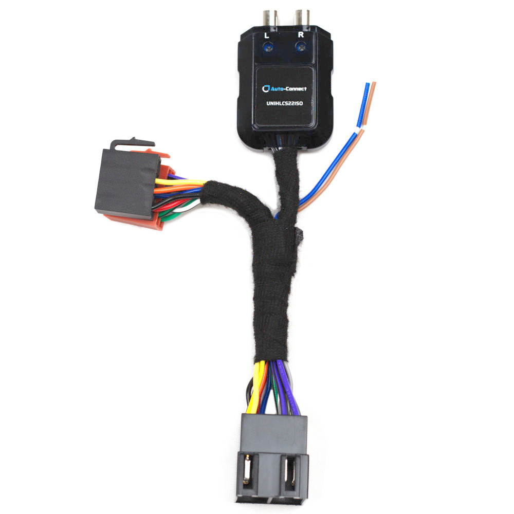 Auto-Connect ISO-ISO z 2-kanałowym konwerterem wysokiego na niskie poziomy