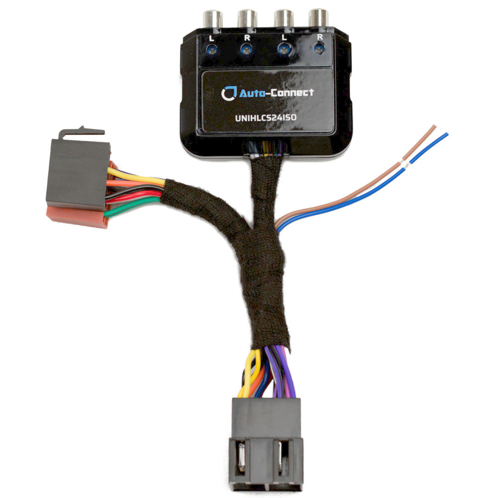 Auto-Connect ISO-ISO z 4-kanałowym konwerterem wysokiego na niskie poziomy