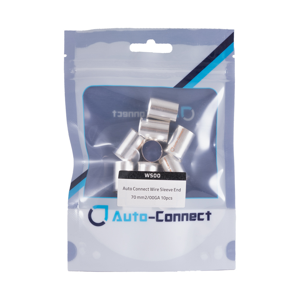 Auto-Connect 10-pak tulejek kablowych, kabel 70 mm²