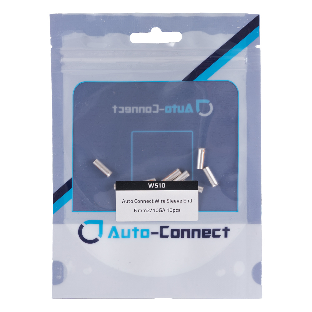 Auto-Connect 10-pak tulejek kablowych, kabel 6 mm²