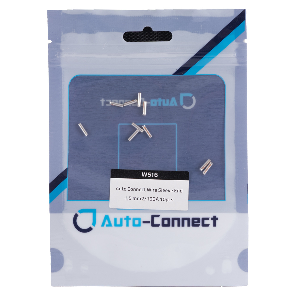 Auto-Connect 10-pak tulejek kablowych, kabel 1,5 mm²