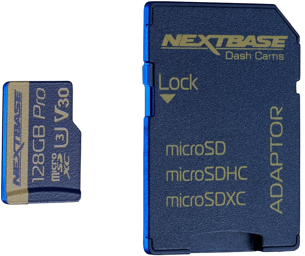 Karta micro SD NextBase 128 GB U3 z adapterem