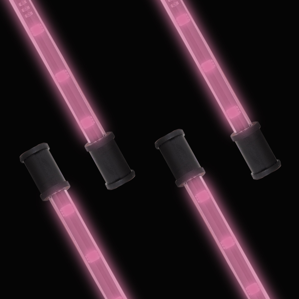 Lightz 4x9” LED-oświetlenie wnętrza, kolor różowy