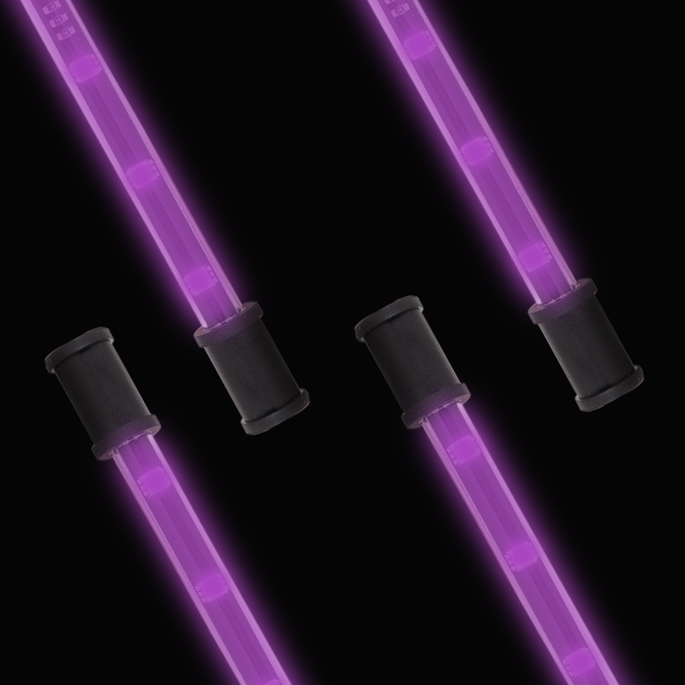Lightz 4x9” LED-oświetlenie wnętrza, kolor fioletowy