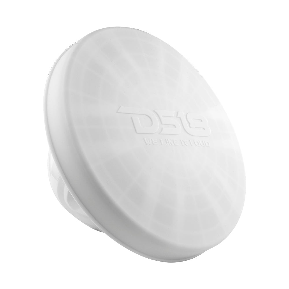 DS18 CS-10/WH, silikonowa osłona do 10-calowych basów i głośników, biała