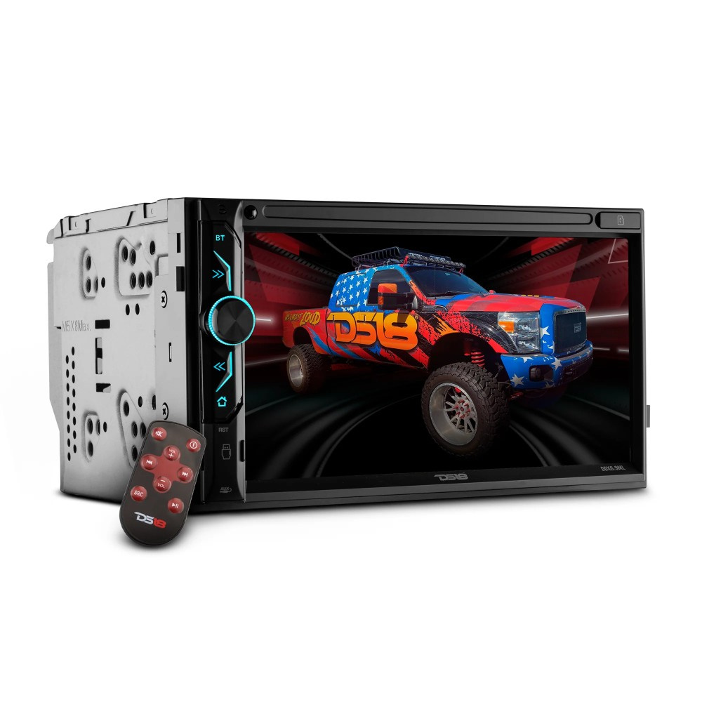 DS18 DDX6.9, radio samochodowe z CD/DVD, Bluetooth i USB