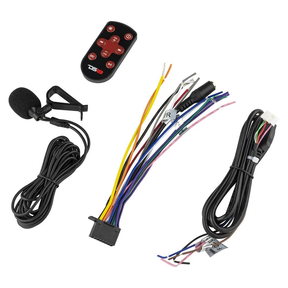 DS18 DDX6.9, radio samochodowe z CD/DVD, Bluetooth i USB