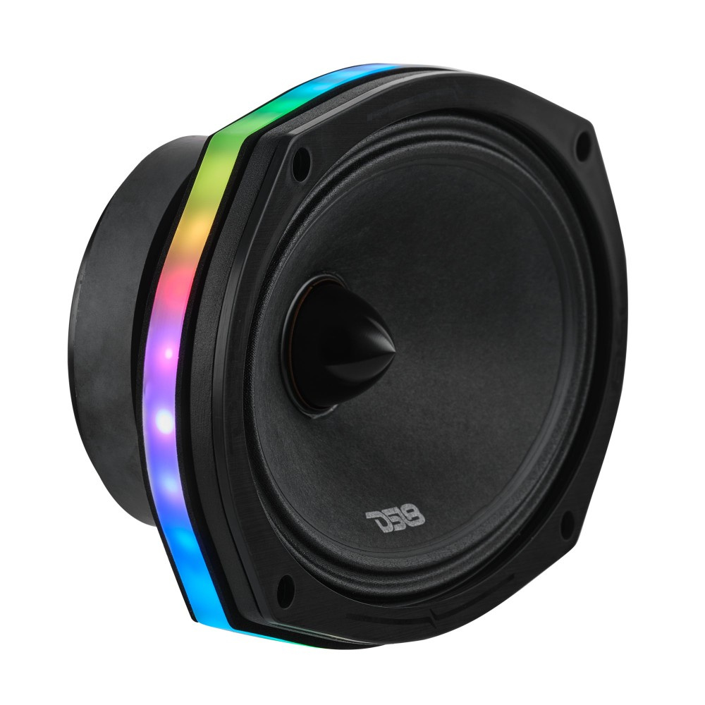 DS18 DLRING69, 6x9-calowy cyfrowy pierścień LED RGB do głośników/subwooferów