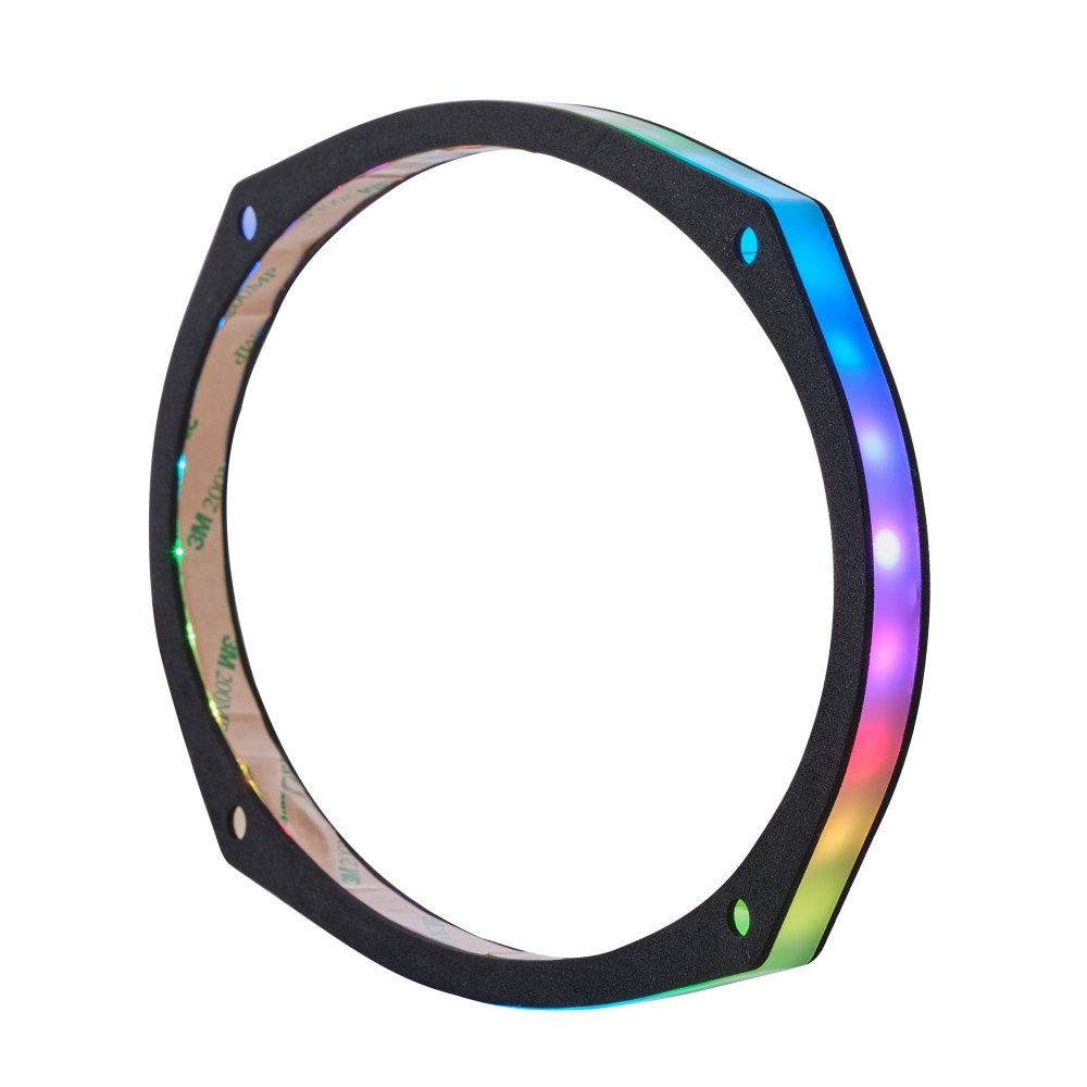 DS18 DLRING69, 6x9-calowy cyfrowy pierścień LED RGB do głośników/subwooferów