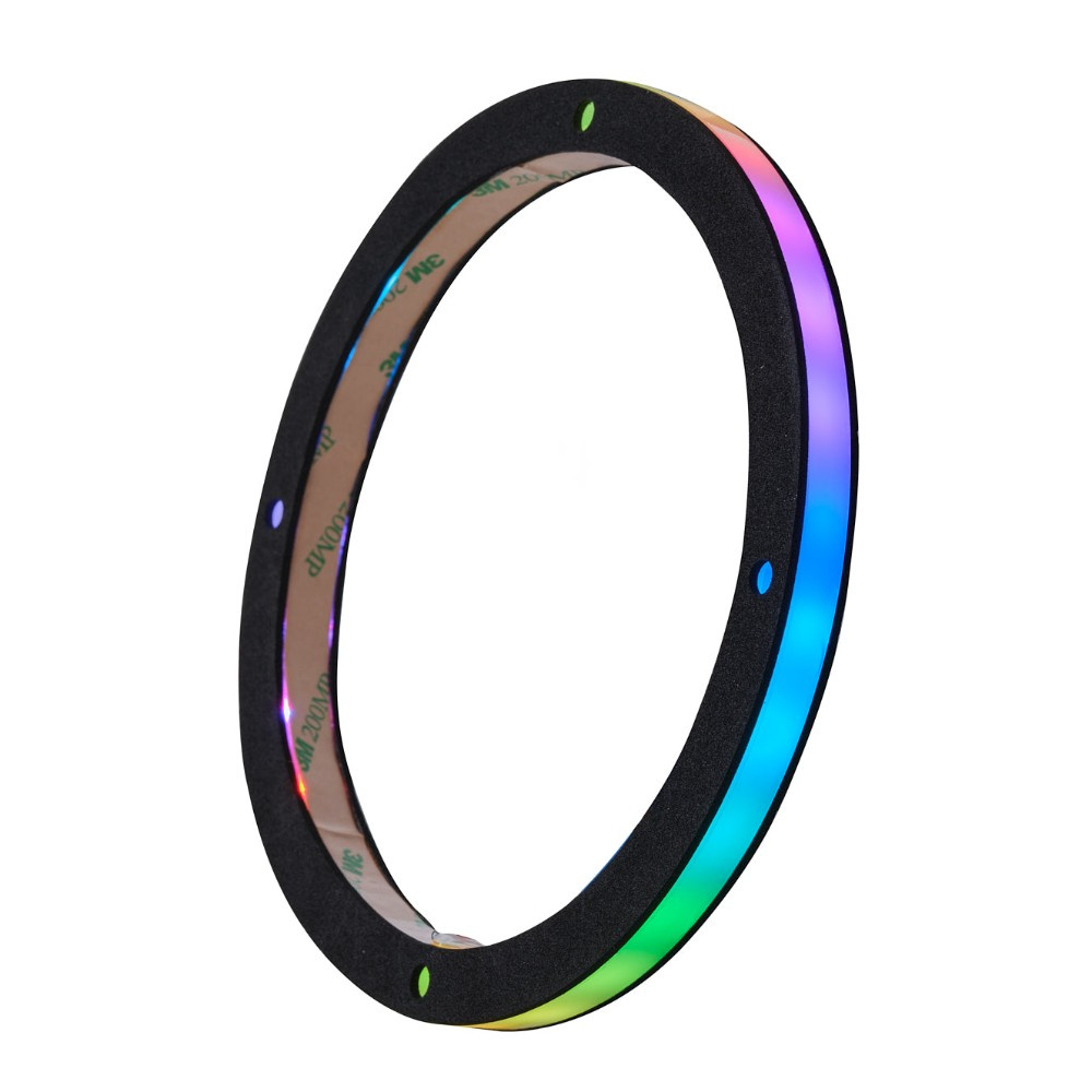 DS18 DLRING6, 6,5-calowy cyfrowy pierścień LED RGB do głośników/subwooferów