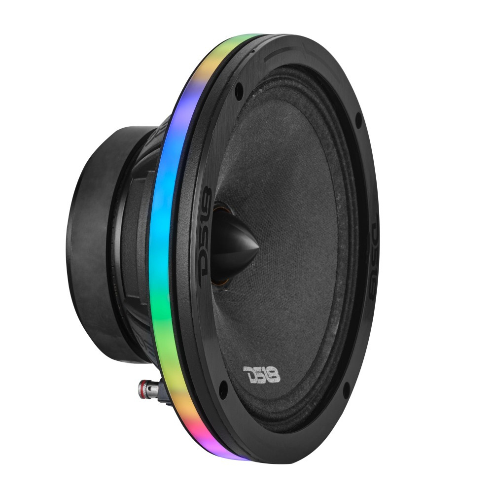 DS18 DLRING8, 8-calowy cyfrowy pierścień LED RGB do głośników/subwooferów