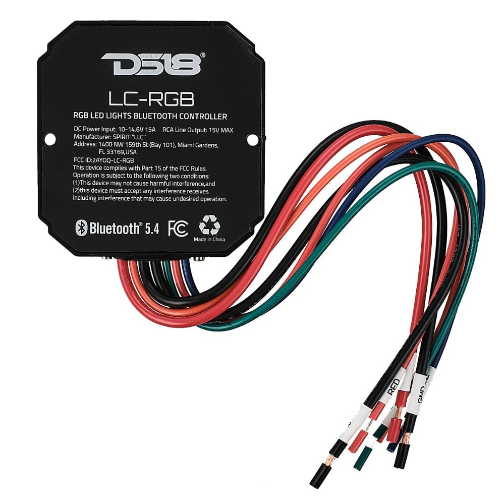 DS18 LC-RGB, kontroler do oświetlenia LED RGB