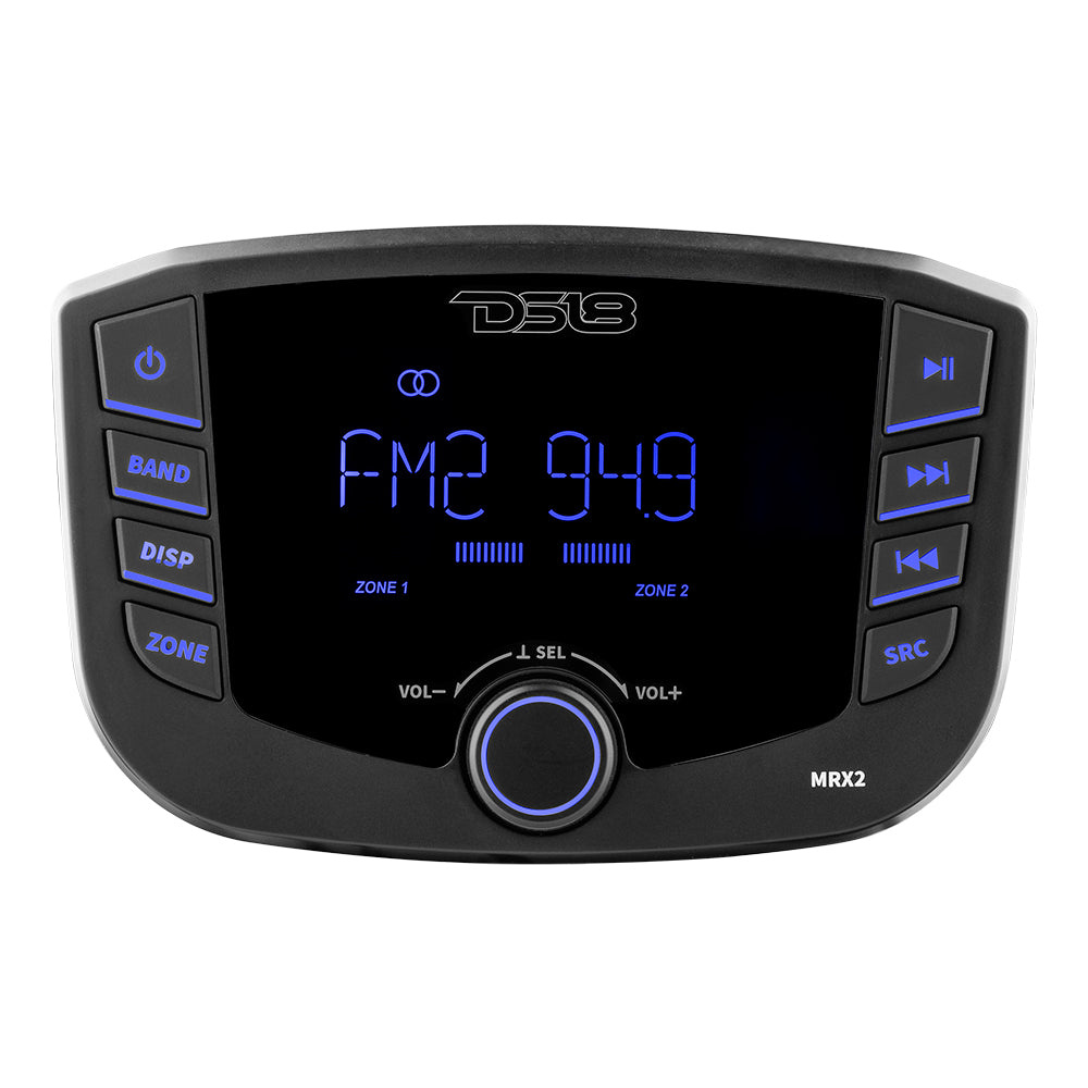 DS18 MRX2, morska jednostka stereo z Bluetooth