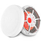 DS18 NXL-10SUB/WH, białe 10-calowe morskie basy z LED, para DS18 NXL-10SUB/WH, białe 10-calowe morskie basy z LED, para