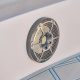 DS18 NXL-10SUB/WH, białe 10-calowe morskie basy z LED, para DS18 NXL-10SUB/WH, białe 10-calowe morskie basy z LED, para