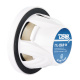 DS18 NXL-10SUB/WH, białe 10-calowe morskie basy z LED, para DS18 NXL-10SUB/WH, białe 10-calowe morskie basy z LED, para