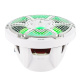 DS18 NXL-10SUB/WH, białe 10-calowe morskie basy z LED, para DS18 NXL-10SUB/WH, białe 10-calowe morskie basy z LED, para