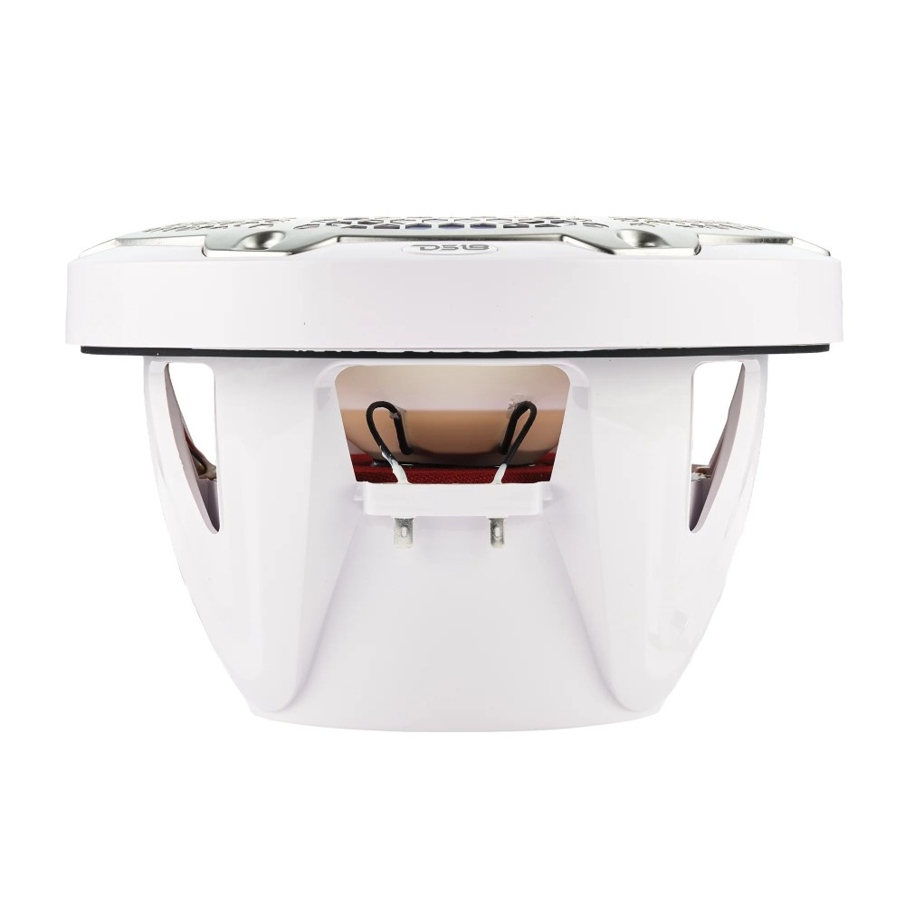 DS18 NXL-10SUB/WH, białe 10-calowe morskie basy z LED, para