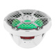 DS18 NXL-12SUB/WH, białe 12-calowe morskie basy z LED, para DS18 NXL-12SUB/WH, białe 12-calowe morskie basy z LED, para