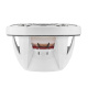 DS18 NXL-12SUB/WH, białe 12-calowe morskie basy z LED, para DS18 NXL-12SUB/WH, białe 12-calowe morskie basy z LED, para