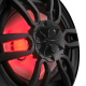 DS18 NXL-69/BK, czarne 6x9-calowe głośniki morskie z LED, para DS18 NXL-69/BK, czarne 6x9-calowe głośniki morskie z LED, para