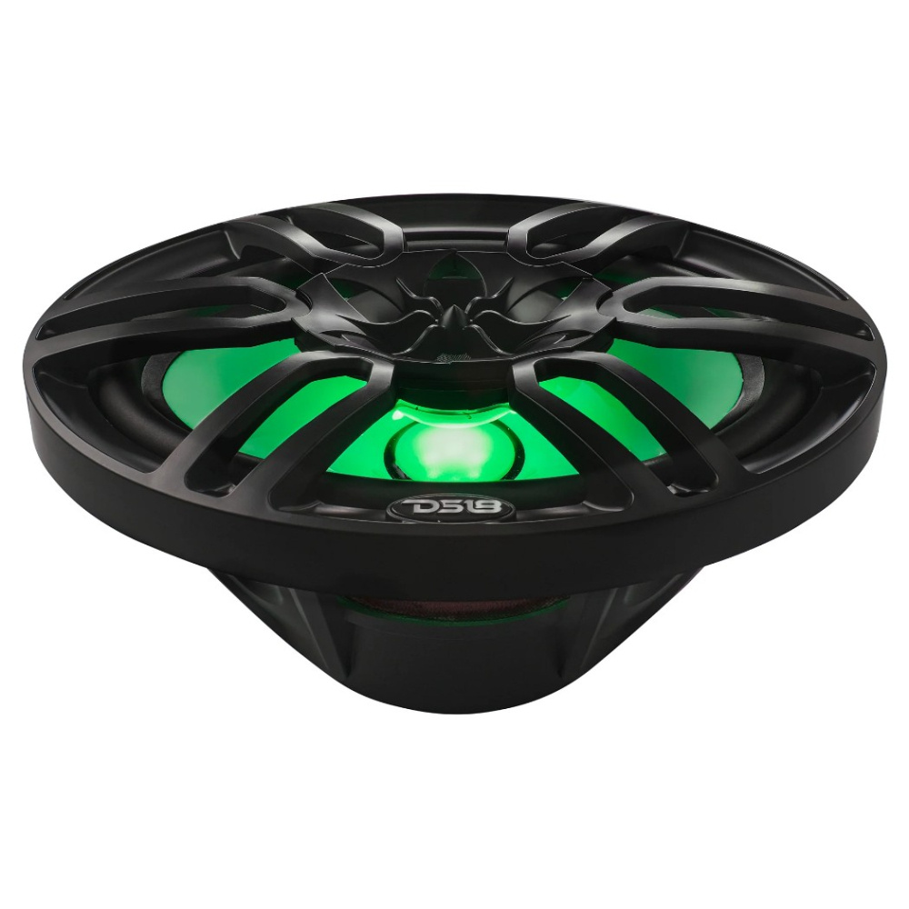 DS18 NXL-69/BK, czarne 6x9-calowe głośniki morskie z LED, para