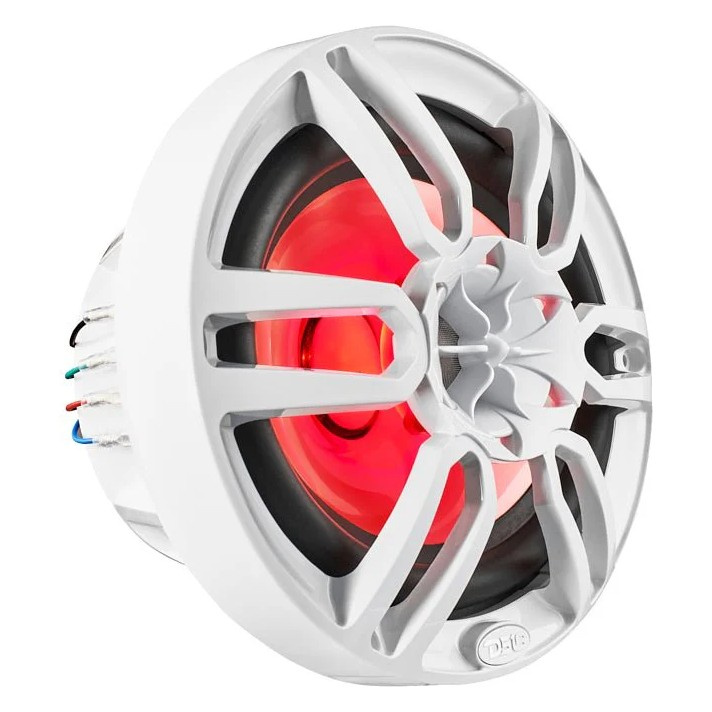 DS18 NXL-69/WH, białe 6x9-calowe głośniki morskie z LED, para