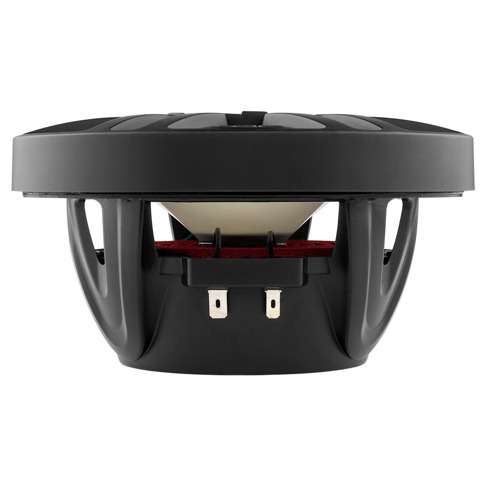 DS18 NXL-6, czarne 6,5-calowe morskie głośniki z LED, para