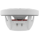 DS18 NXL-6, białe 6,5-calowe morskie głośniki z LED, para DS18 NXL-6, białe 6,5-calowe morskie głośniki z LED, para