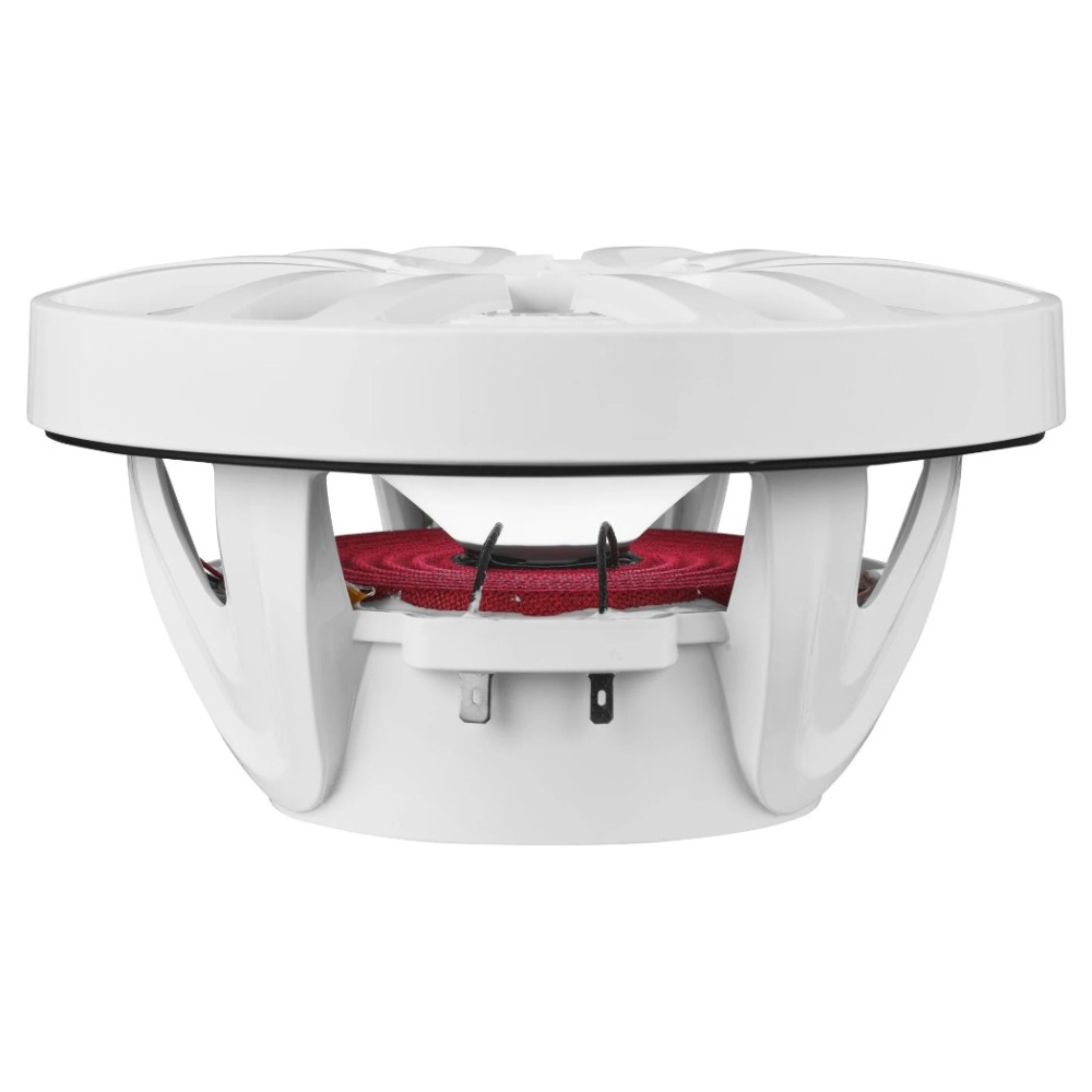 DS18 NXL-8, białe 8-calowe głośniki morskie z LED, para