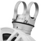 DS18 NXL-PS6W, białe 6,5-calowe morskie głośniki w podach z LED, para DS18 NXL-PS6W, białe 6,5-calowe morskie głośniki w podach z LED, para