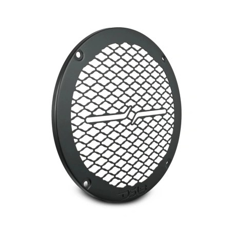 DS18 PRO-GRILL6MS/BK, smukły metalowy grill 6,5-calowego głośnika, czarny