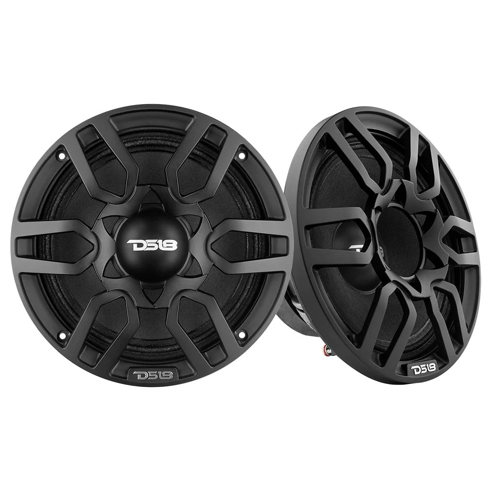 DS18 PRO-GRILL8/BK, grill głośnika 8-calowego, czarny