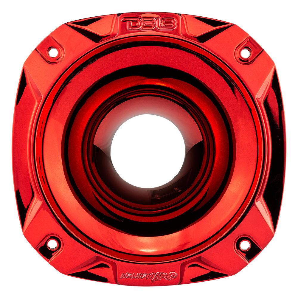 DS18 PRO-HP102/CRD, czerwony 2-calowy horn do drivera